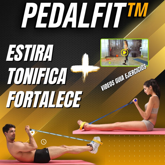 Banda Elástica PedalFit™ Oferta + Videos Guía De Ejercicios