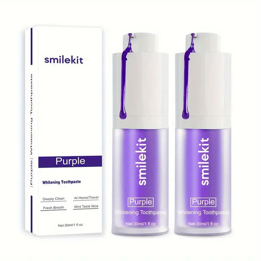 Purple SmileV34™ - Crema Dental Blanqueadora Instantánea Oferta 2x1