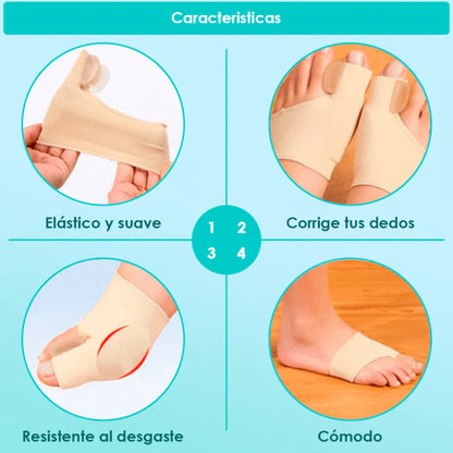 Correctores Ortopédicos de Juanete Sano Pie™ Oferta (Un par)